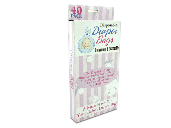 Disposable diaper bags