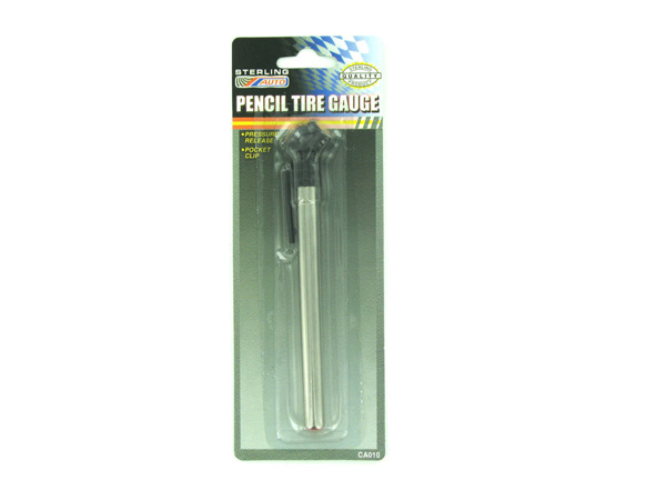 Pencil tire gauge