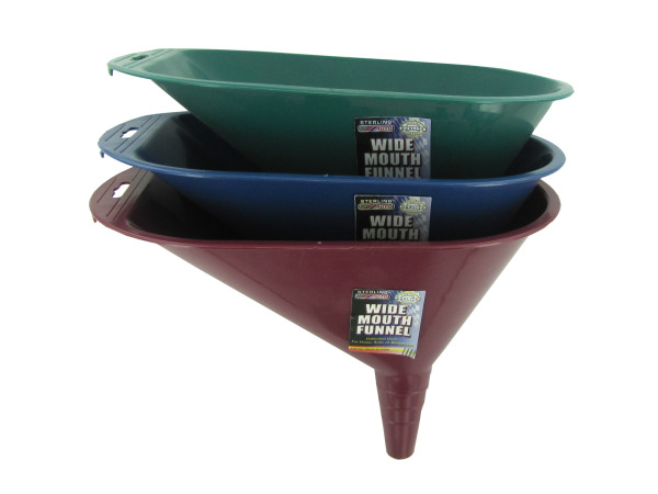 Wide mouth funnel