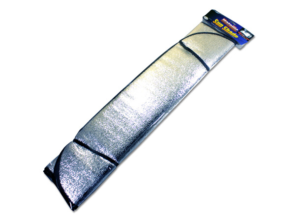 Metallic auto sun shade