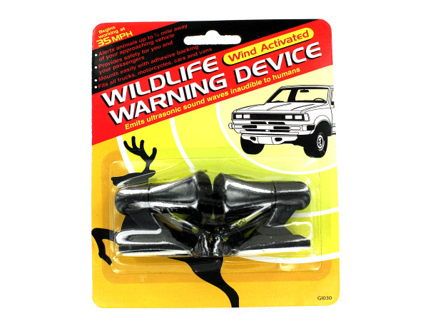 Wildlife warning device