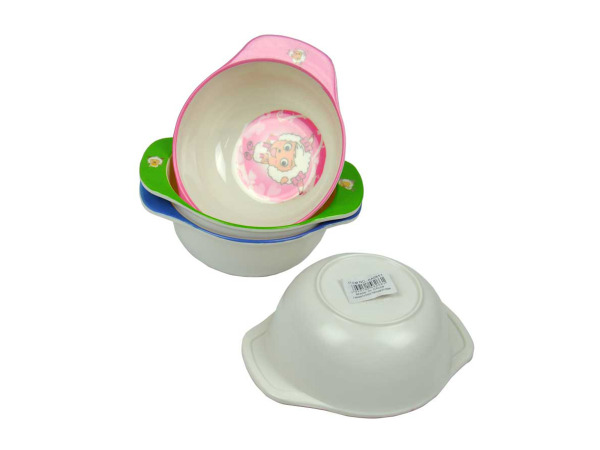 Melamine kid's bowl, assorted designs